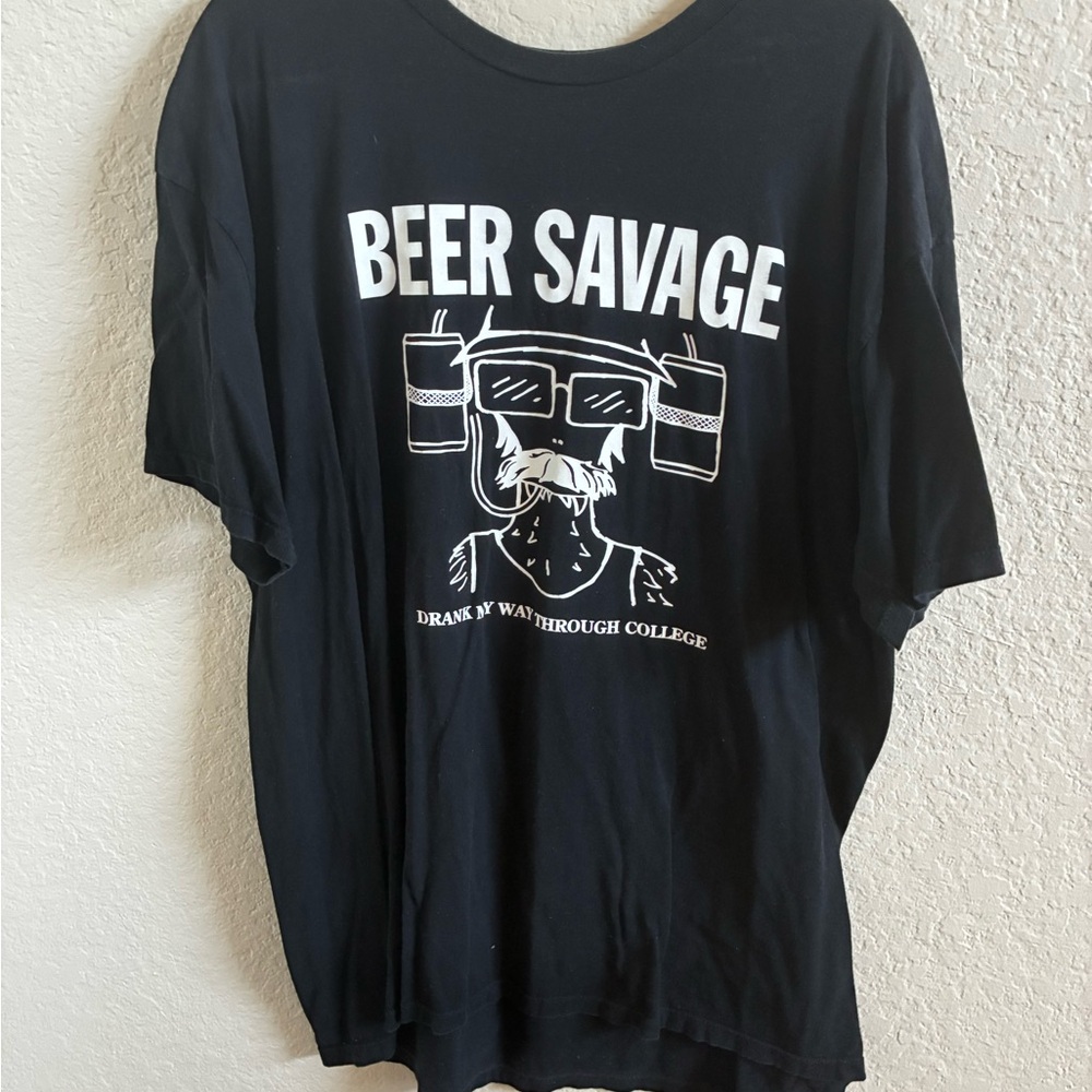 Beer savage T shirt